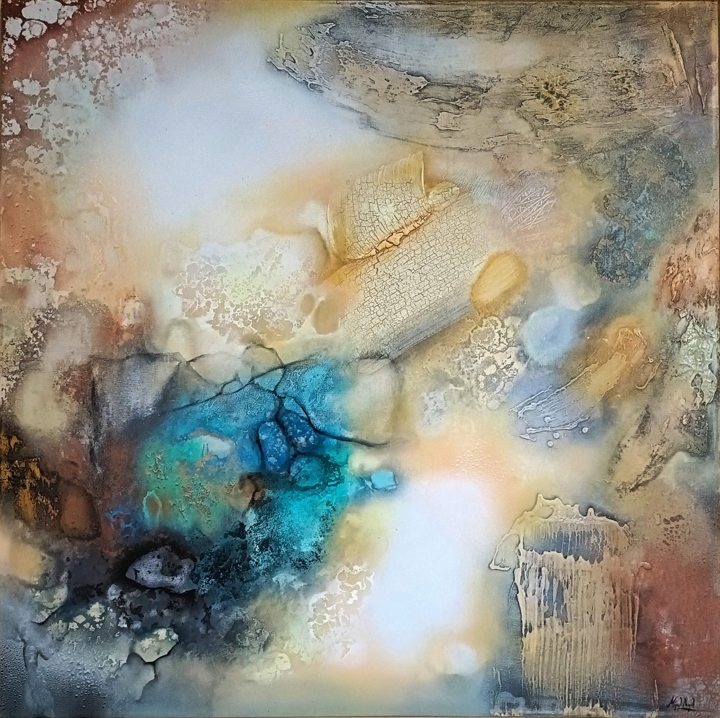 Abstract 3 - original art by Miguel Angel Gonzalez Marrero