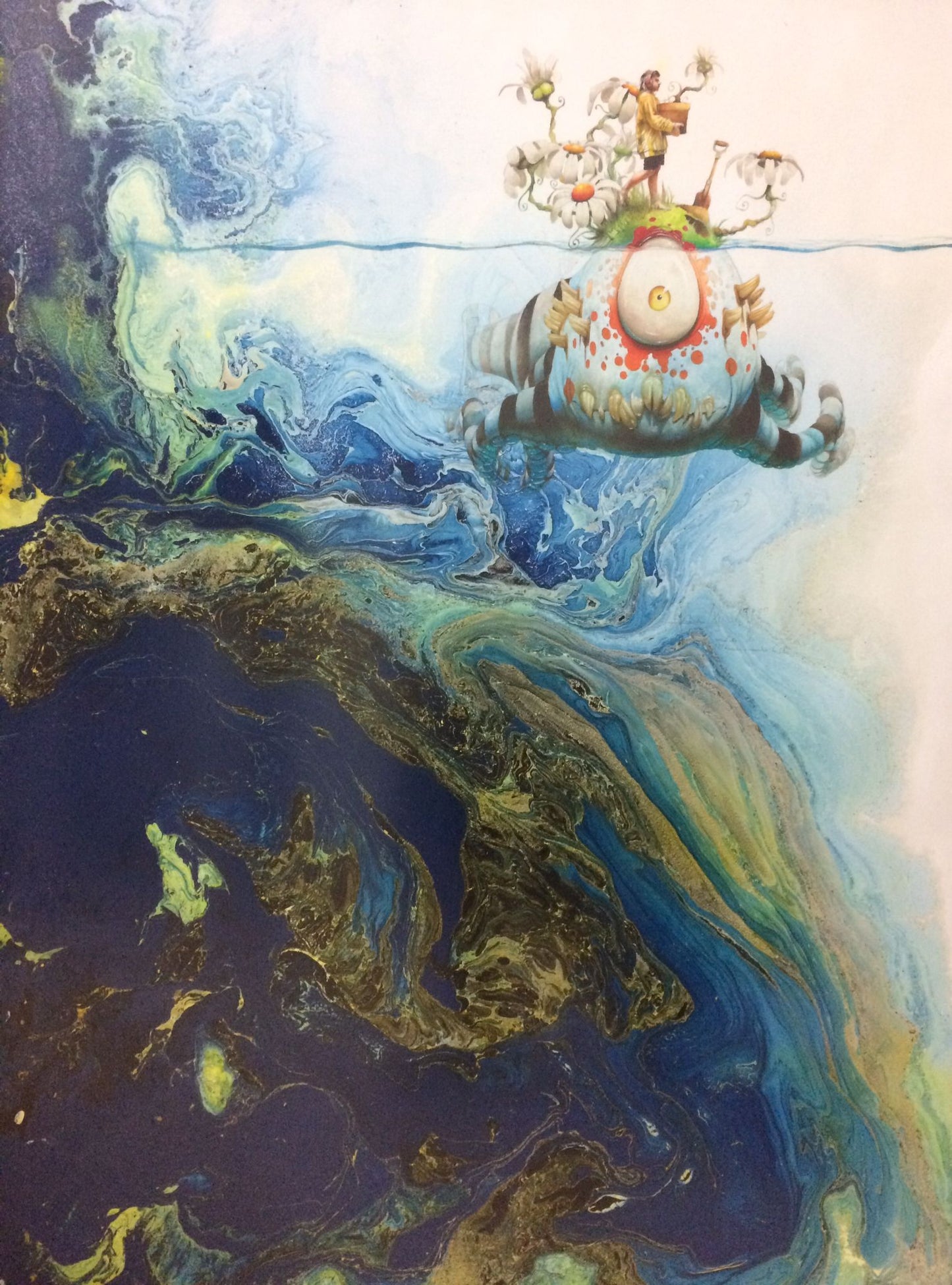 ‘The Gardener’ original art by Jorge Perez Rodriguez