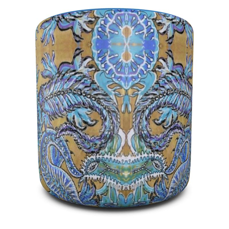 Designer Round Pouffe - AW/1b