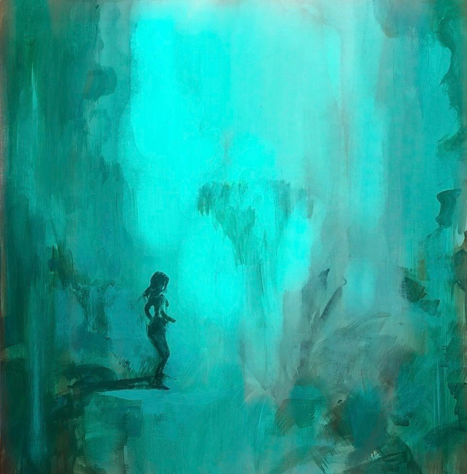 'Wild Woman' /Dzikuska 2.0- original painting by Ilona Herc