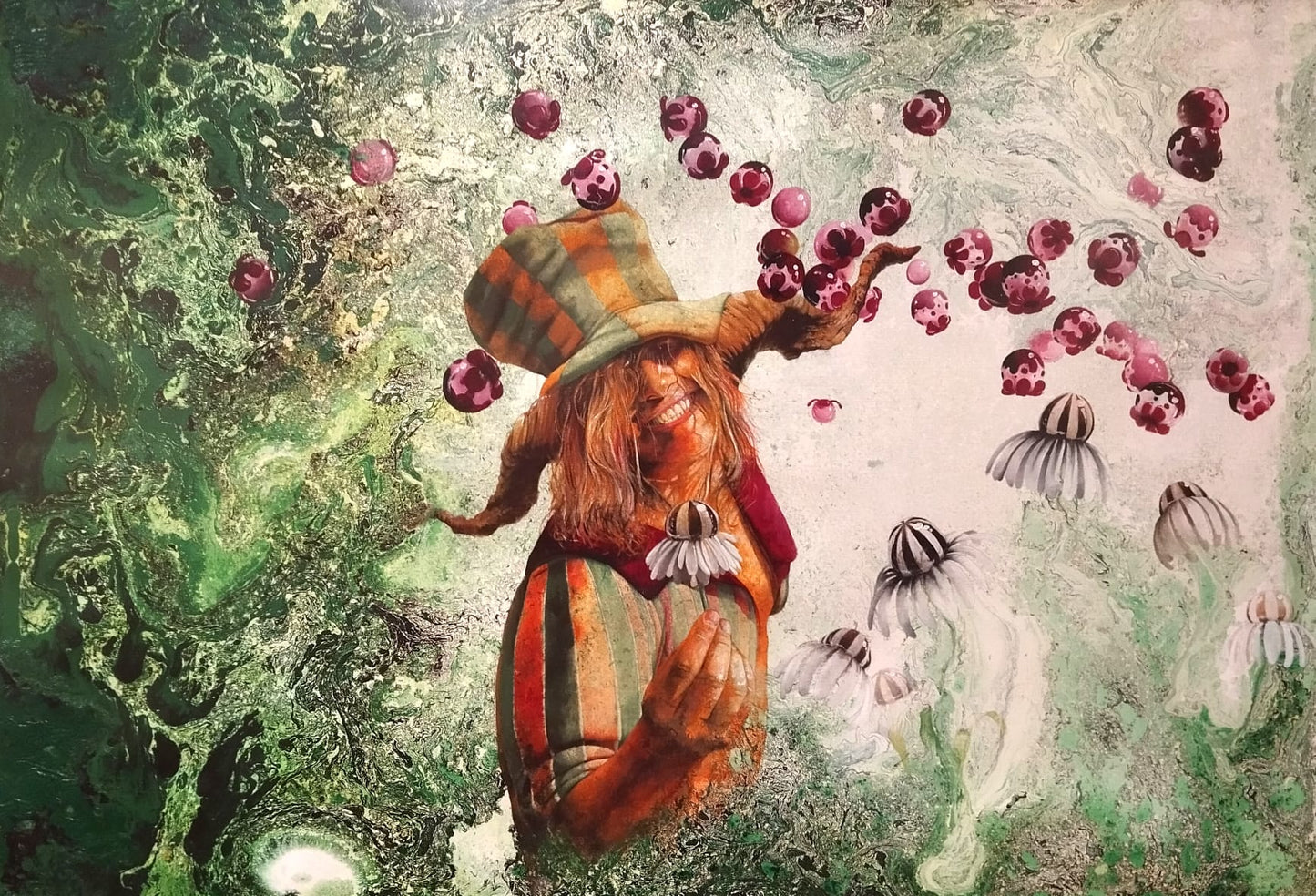 'Faun' original art by Jorge Perez Rodriguez