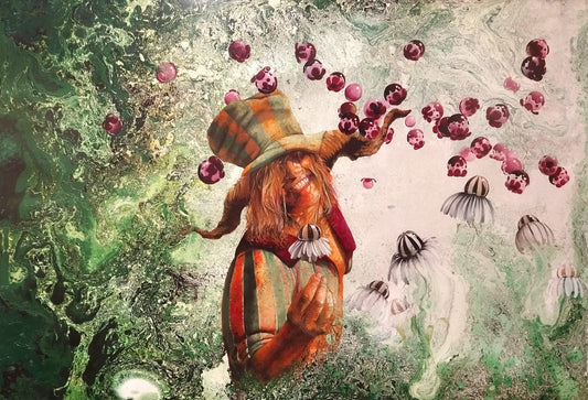 'Faun' original art by Jorge Perez Rodriguez