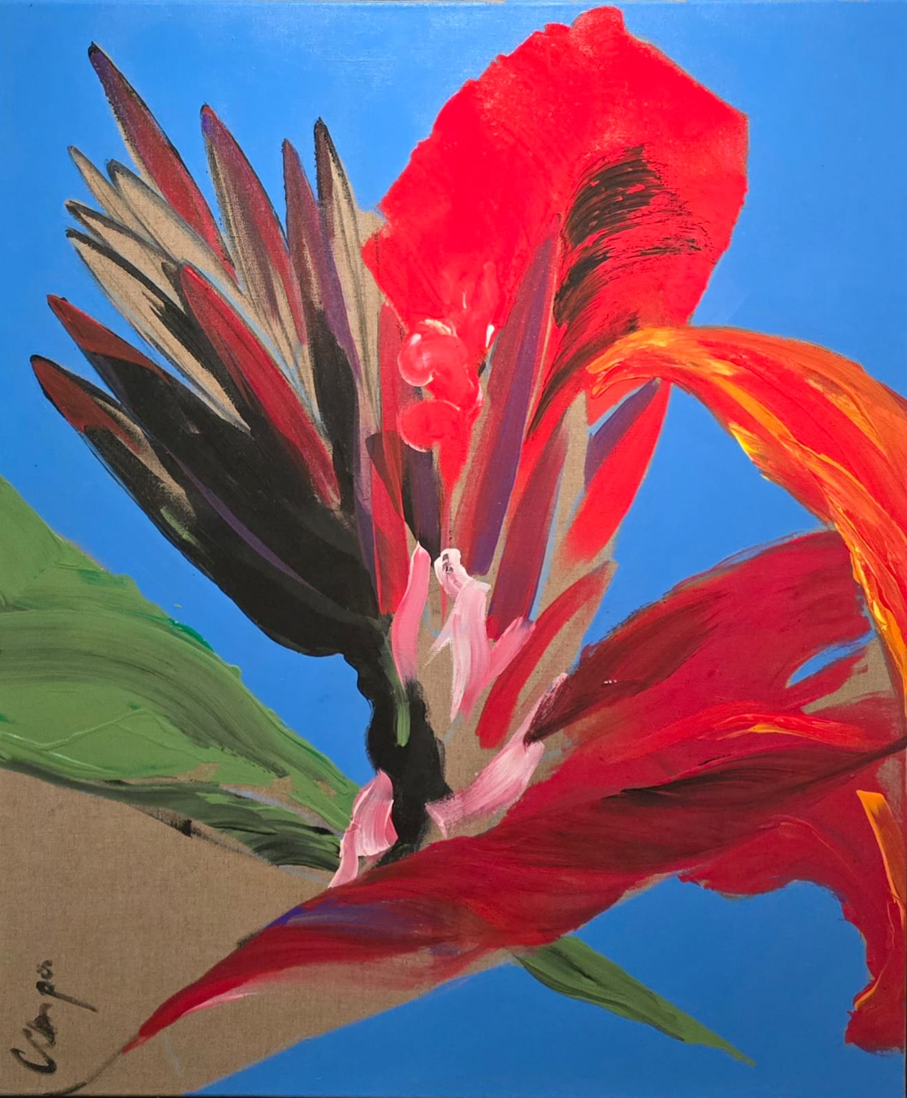 'Red'- original art by Anita Cempa