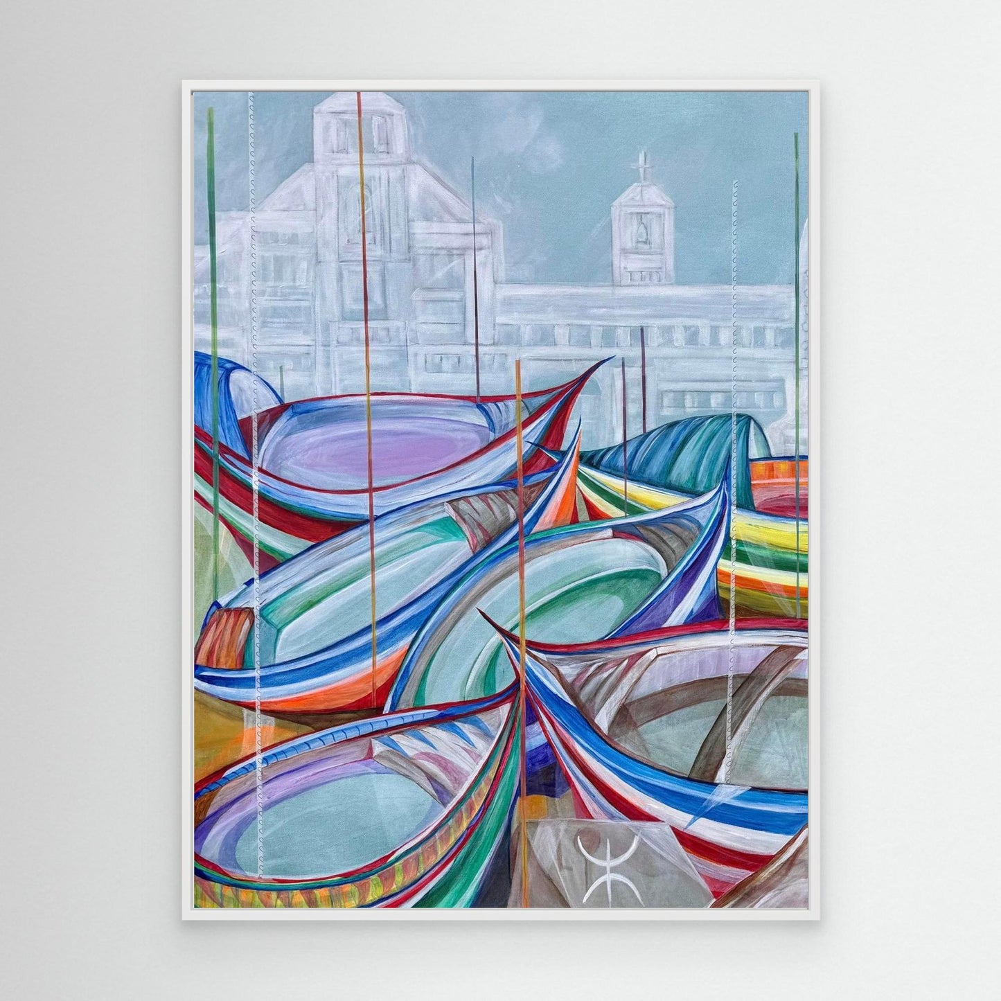 Hombre Libre Boats 1 - Gicle paper print