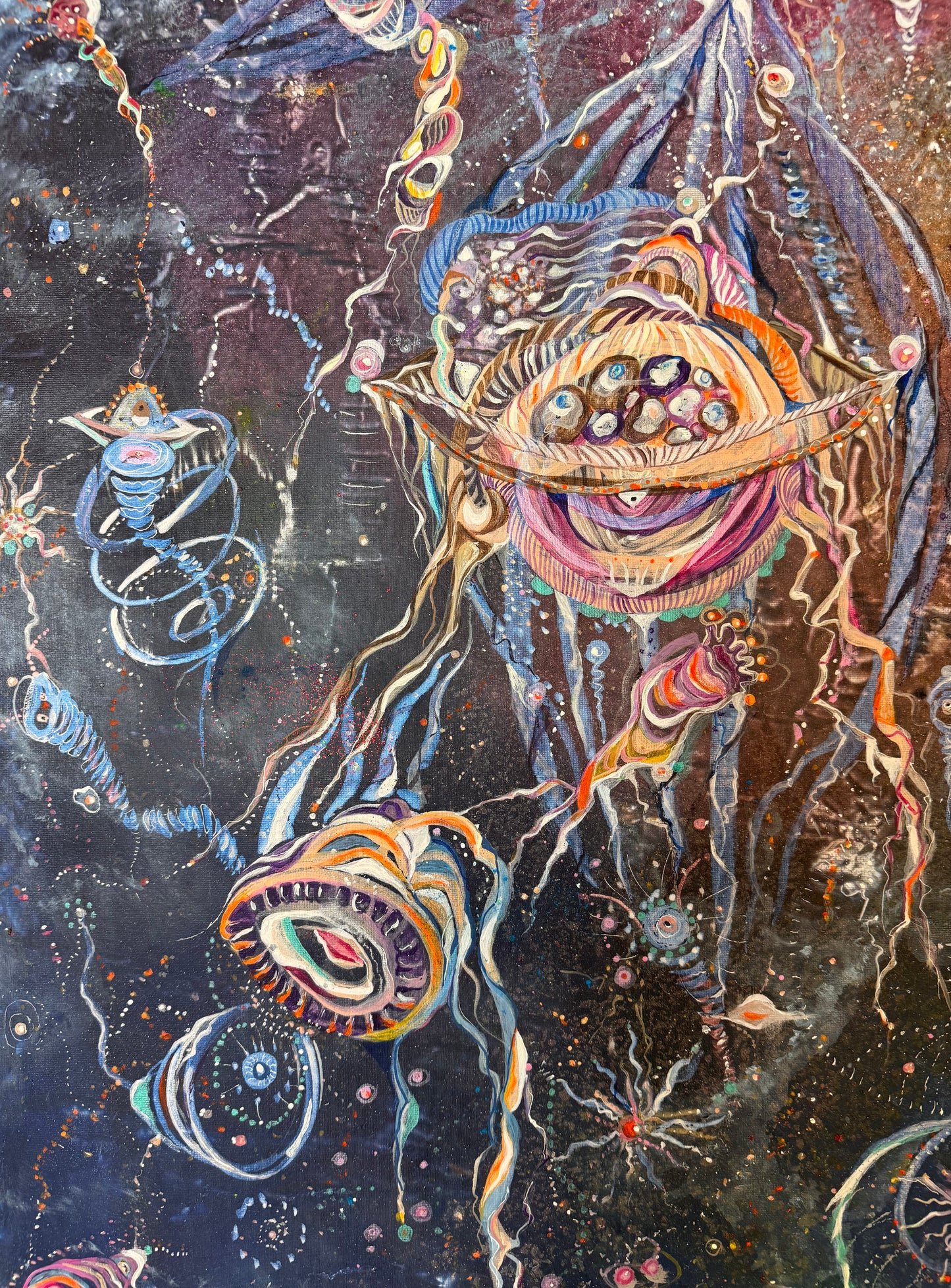 ‘Medusa Dream’ original painting by Anita Isabelle Klein