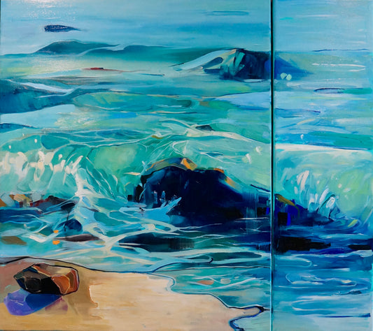 ‘Ocean’ original art by Anna Bocek