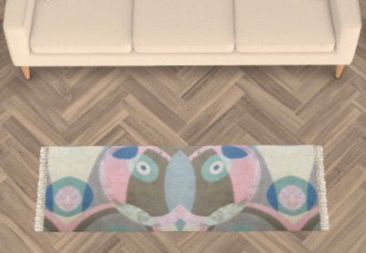 Alfombra de diseño - Orbes circulares /AIK