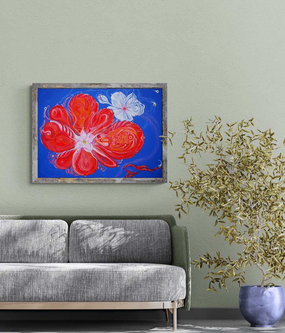 Wydruk artystyczny - AIK/Kwiat pomarańczy