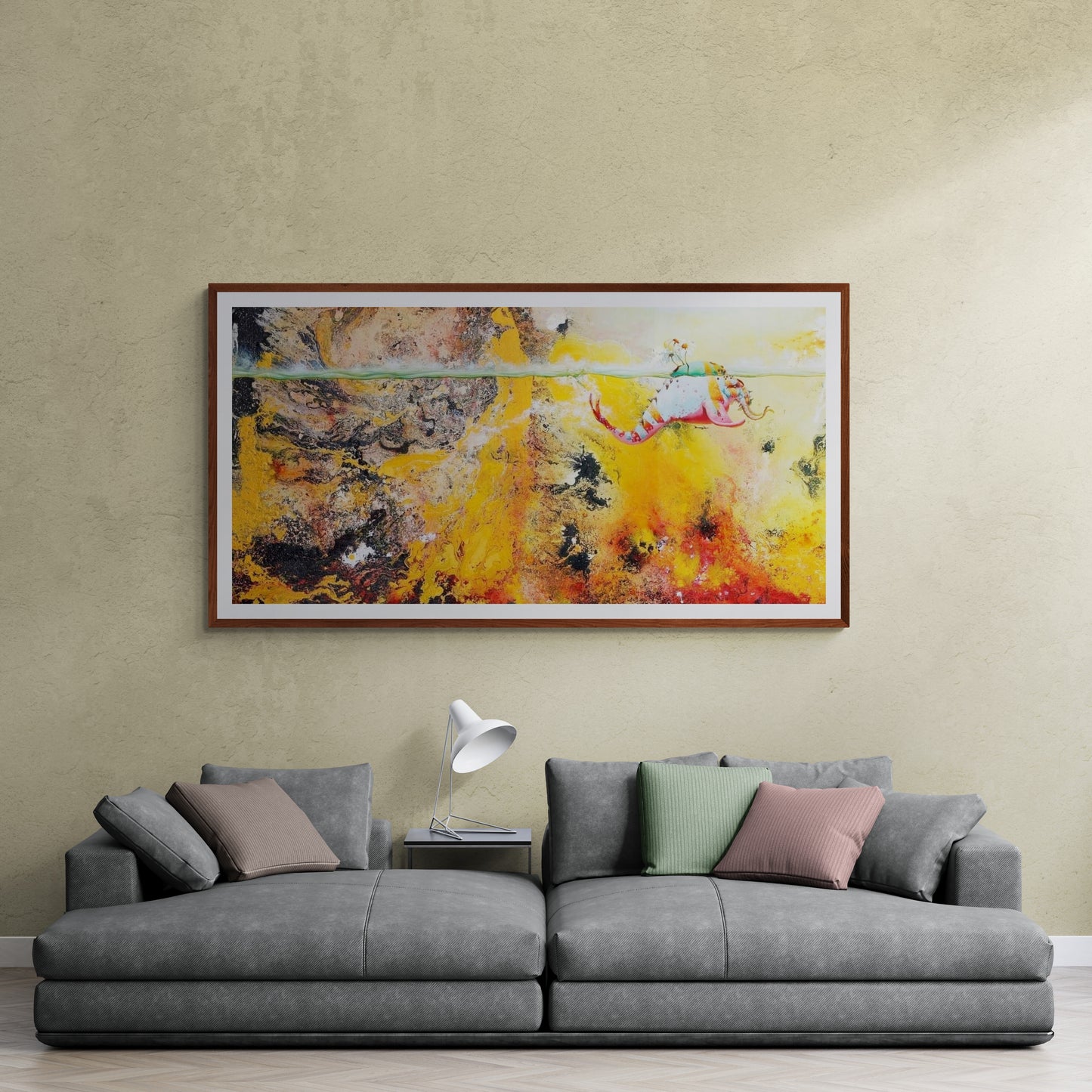‘Borondon’ original painting by Jorge Perez Rodriguez