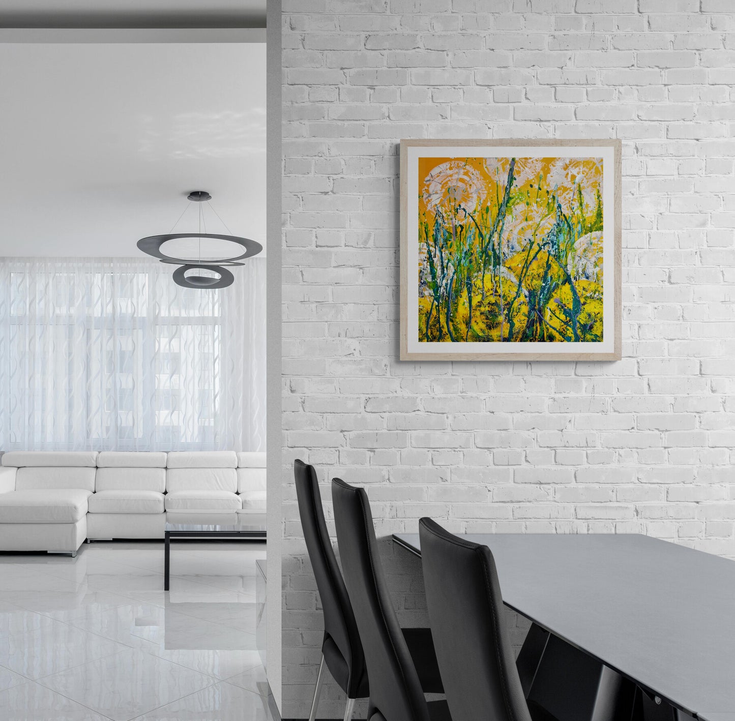 Wydruk artystyczny - AW/Letnie Puff-Balls