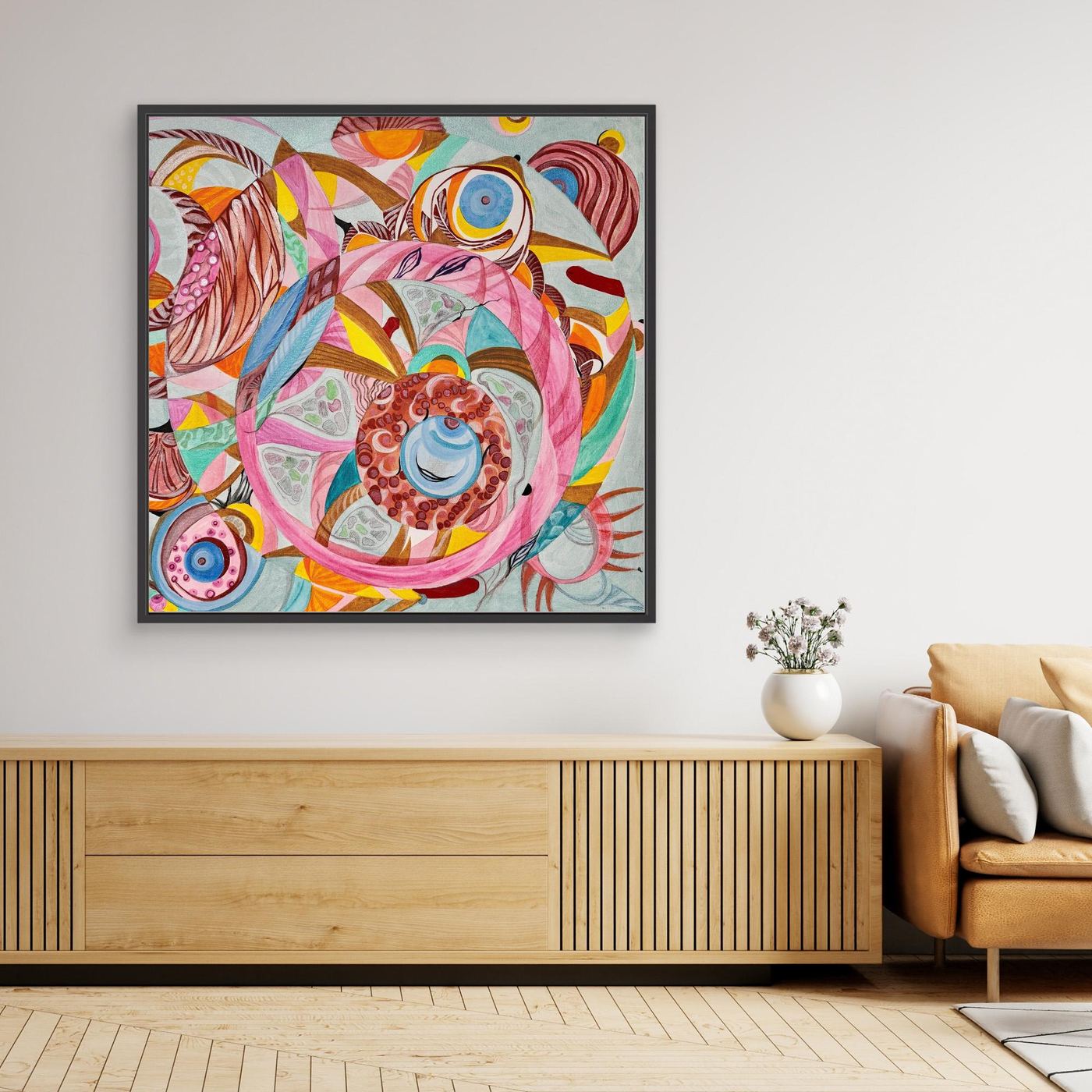 Canvas Giclee Art Print - AIK/Interconnection/1