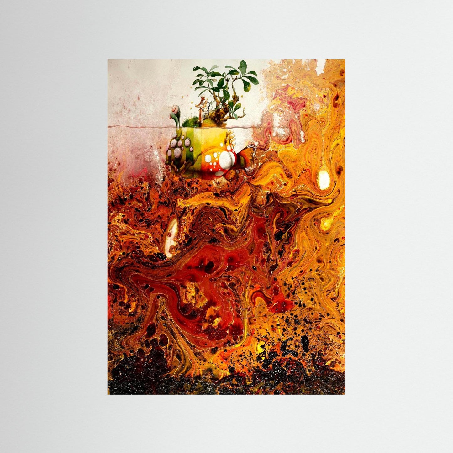 Giclee Art Print - JPR/ Bernadette Island