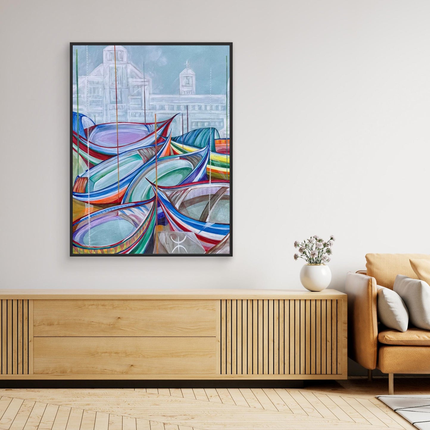 Hombre Libre Boats 1 - Gicle paper print