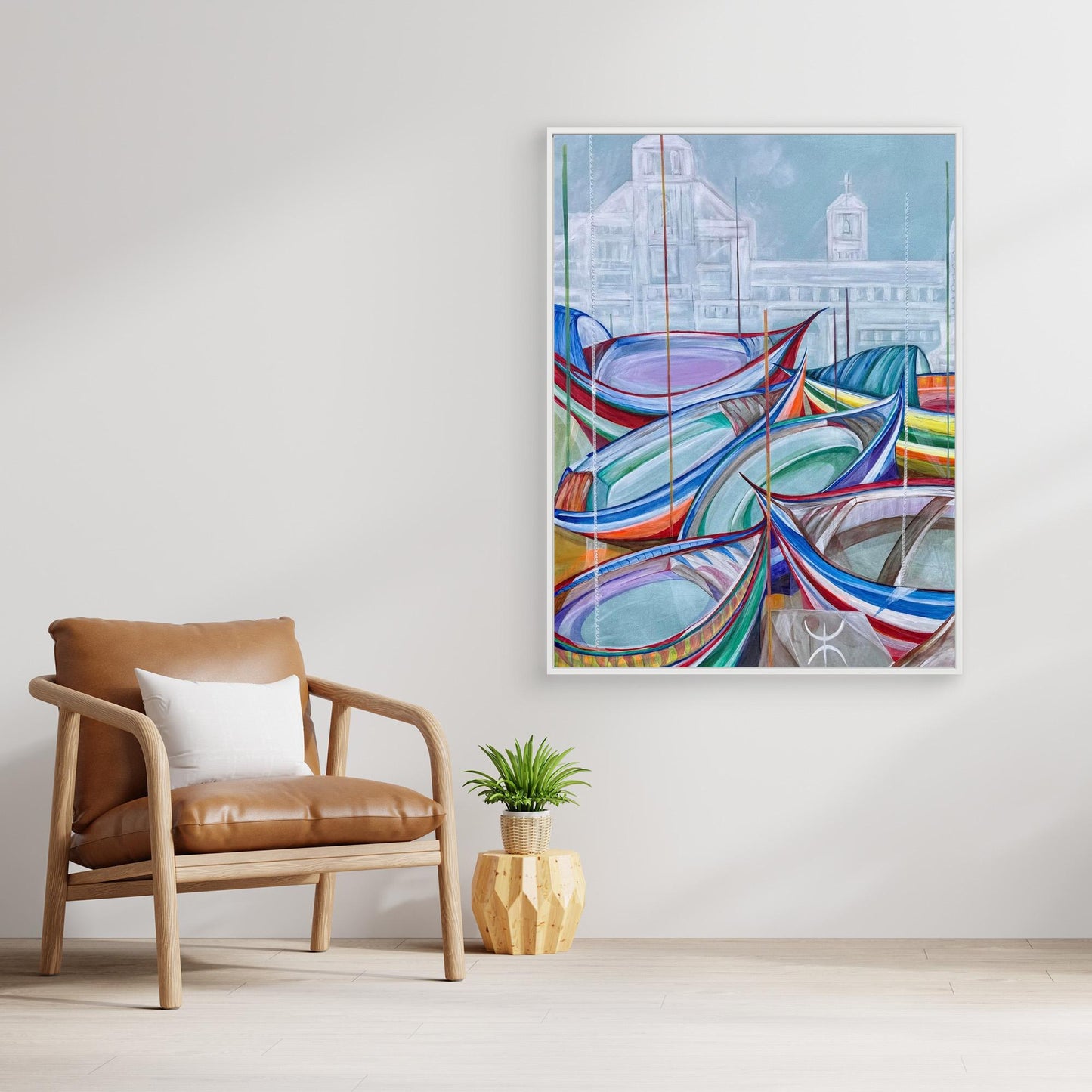 Hombre Libre Boats 1 - Gicle paper print