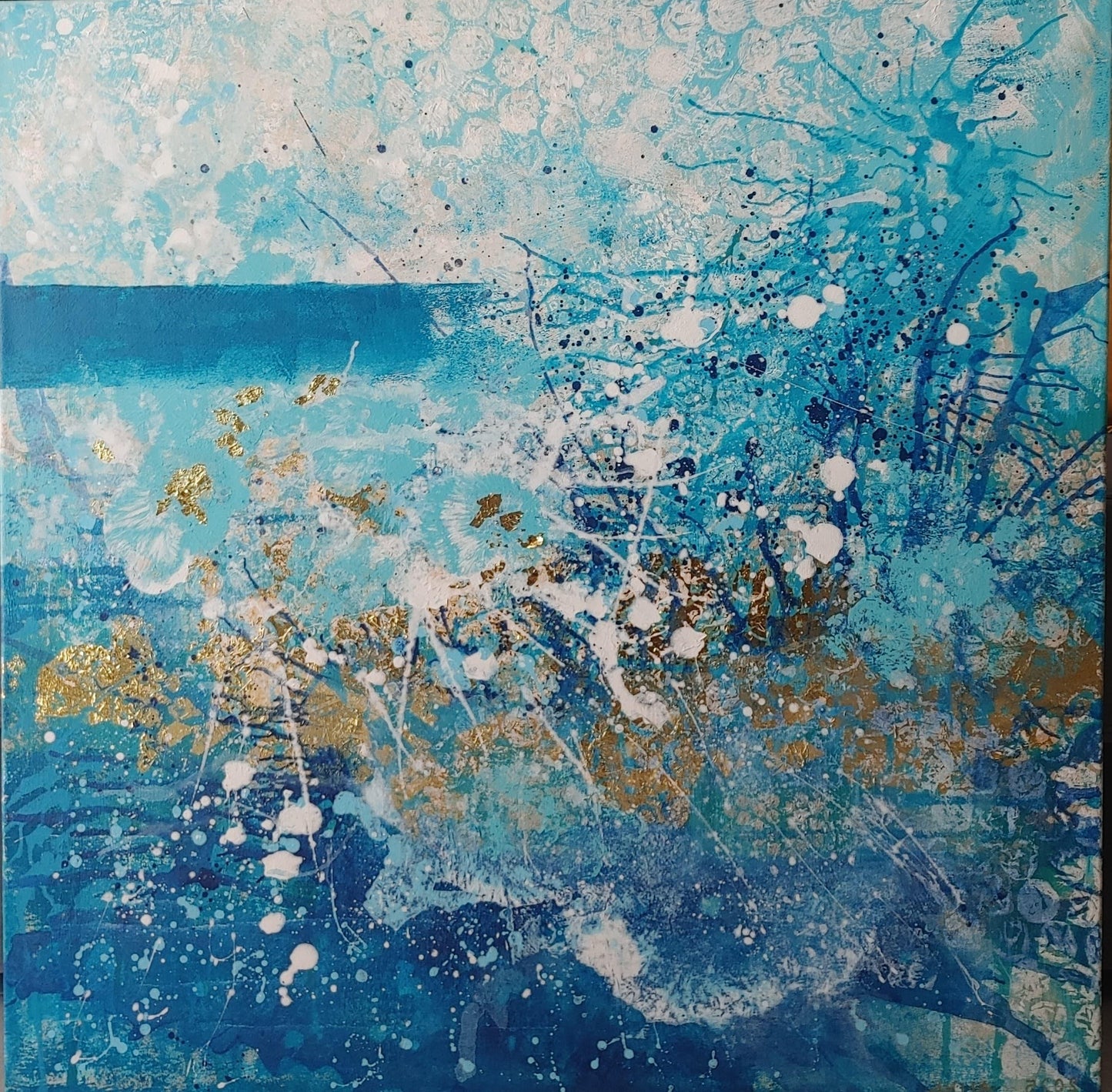 „Koncert w beżu na plaży Fañabe” – oryginalna praca Aliny Walkusz 