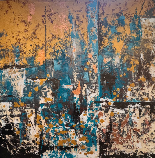 Abstract 1- original painting by Alina Walkusz