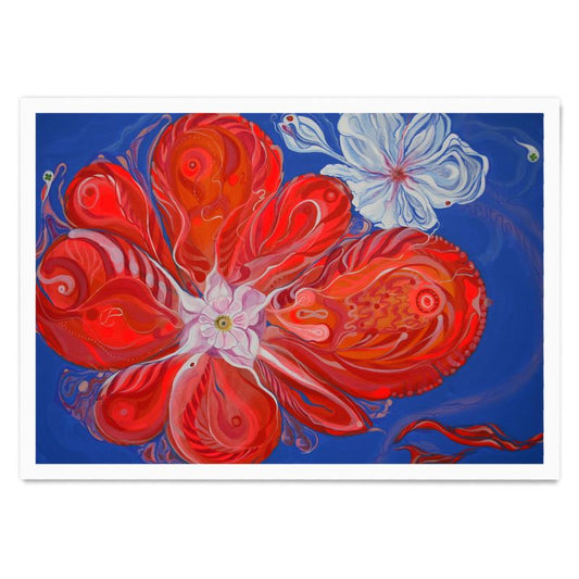 Poster - AIK/Orange Flower