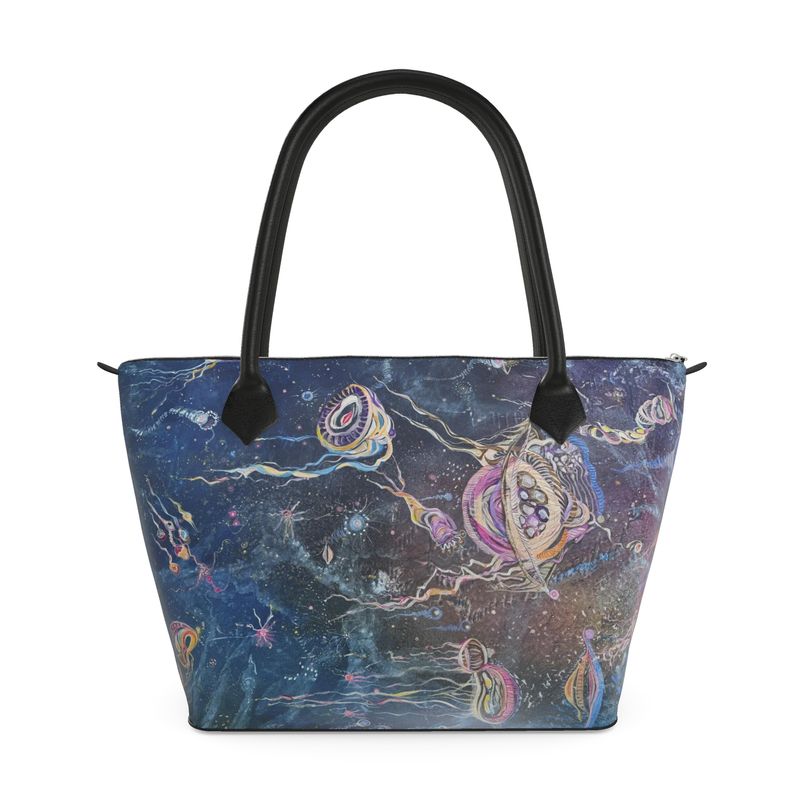 Zip Top Handbag - AIK/Medusa Dream