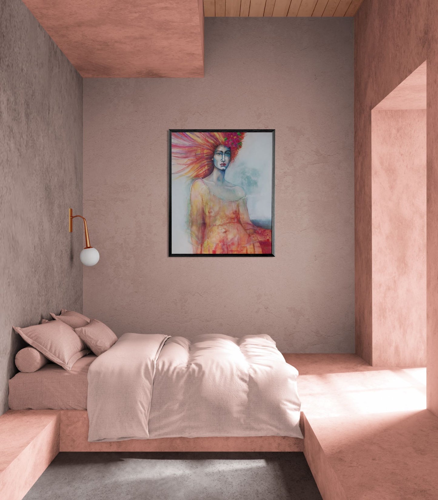 'Tenerife' - original art by Eugenia Rewera