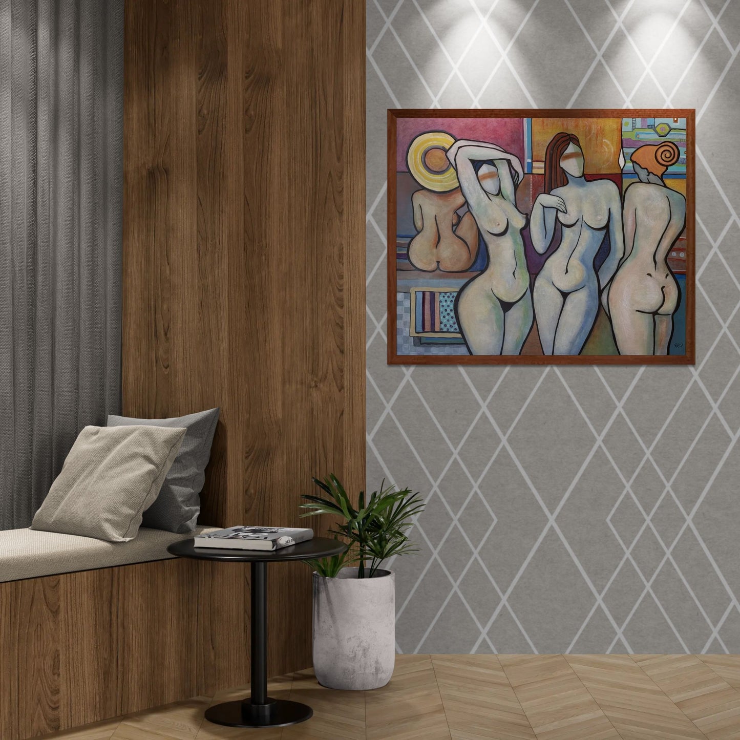 'Four Graces' - original art by Eugenia Rewera