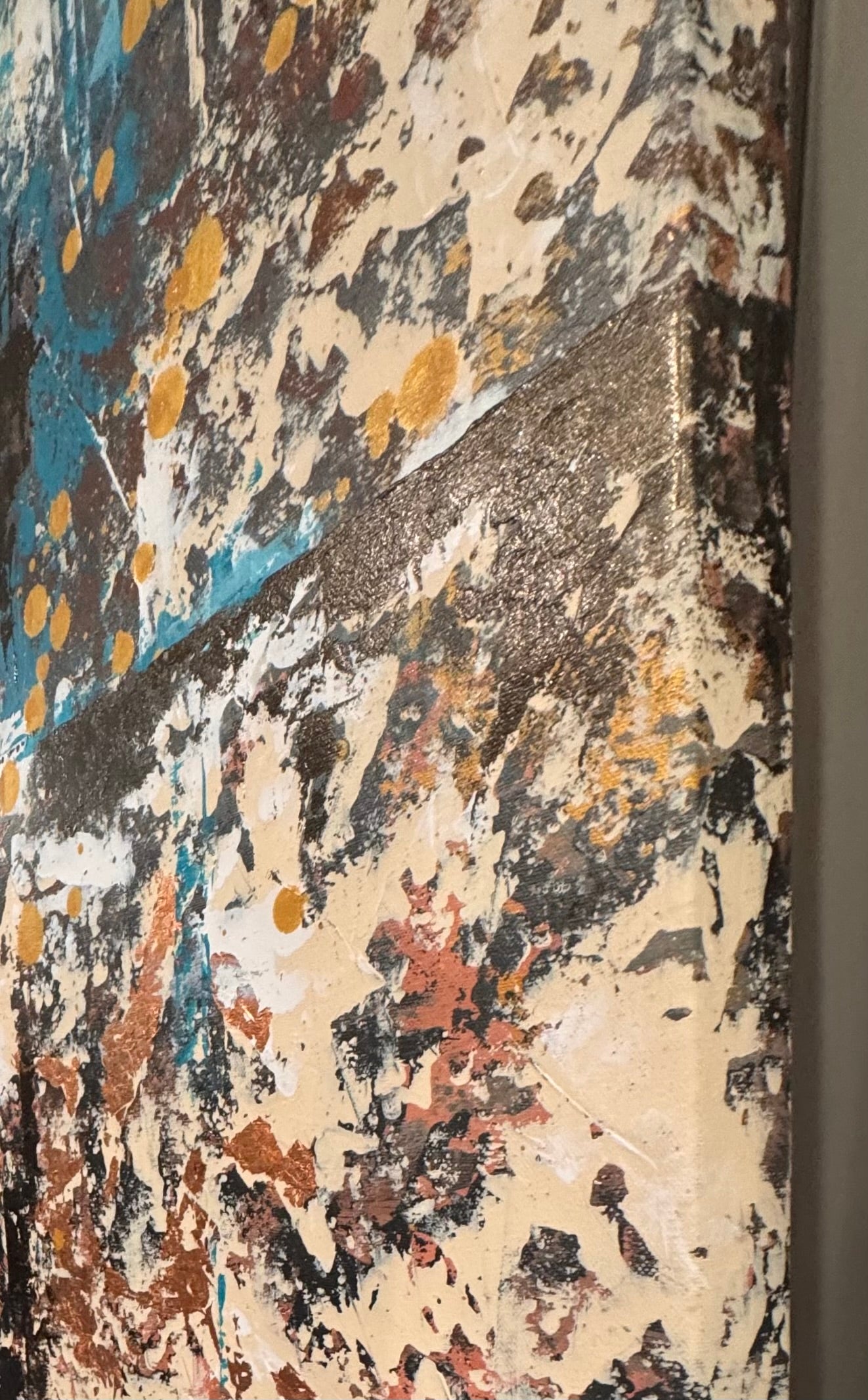 Abstract 1- original painting by Alina Walkusz