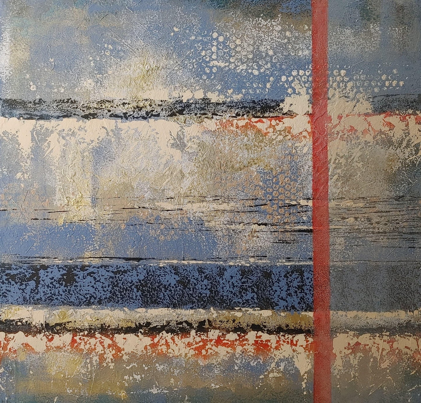 Oryginalna praca Aliny Walkusz „Przez okno” 