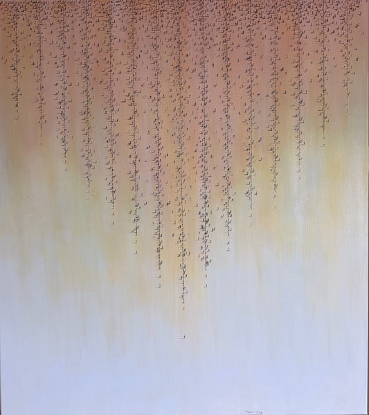 ‘Someone had to take care of me. It fell to me…’ - original painting by Filip Lozinski