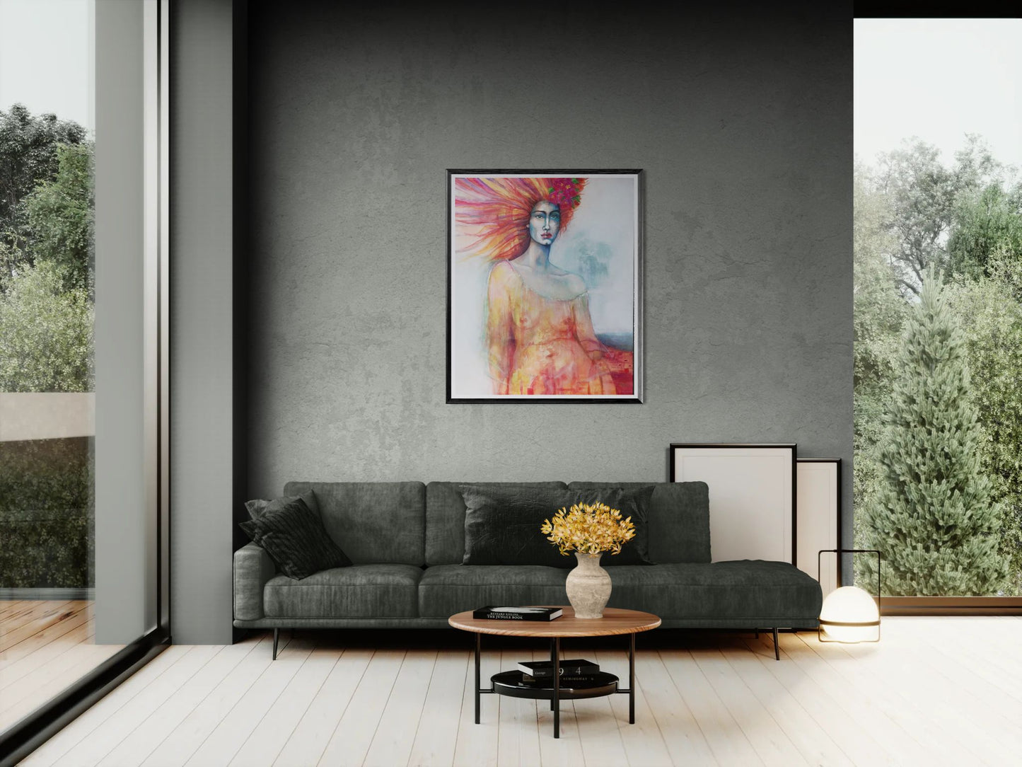 'Tenerife' - original art by Eugenia Rewera