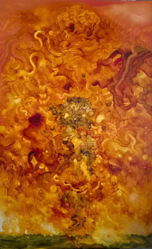 Golden Hour - Original Art by Katrina Sadrak