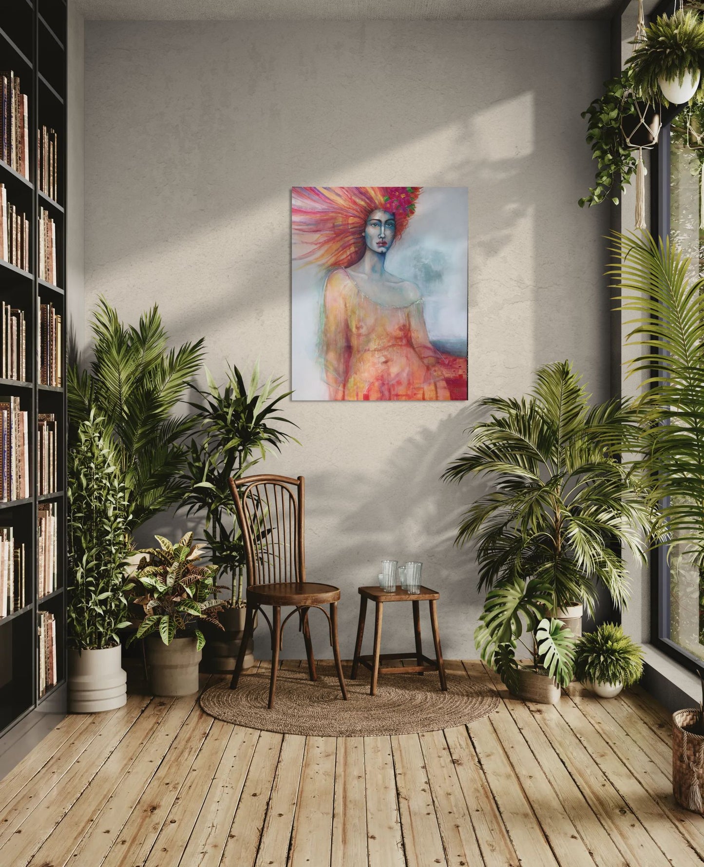 'Tenerife' - original art by Eugenia Rewera