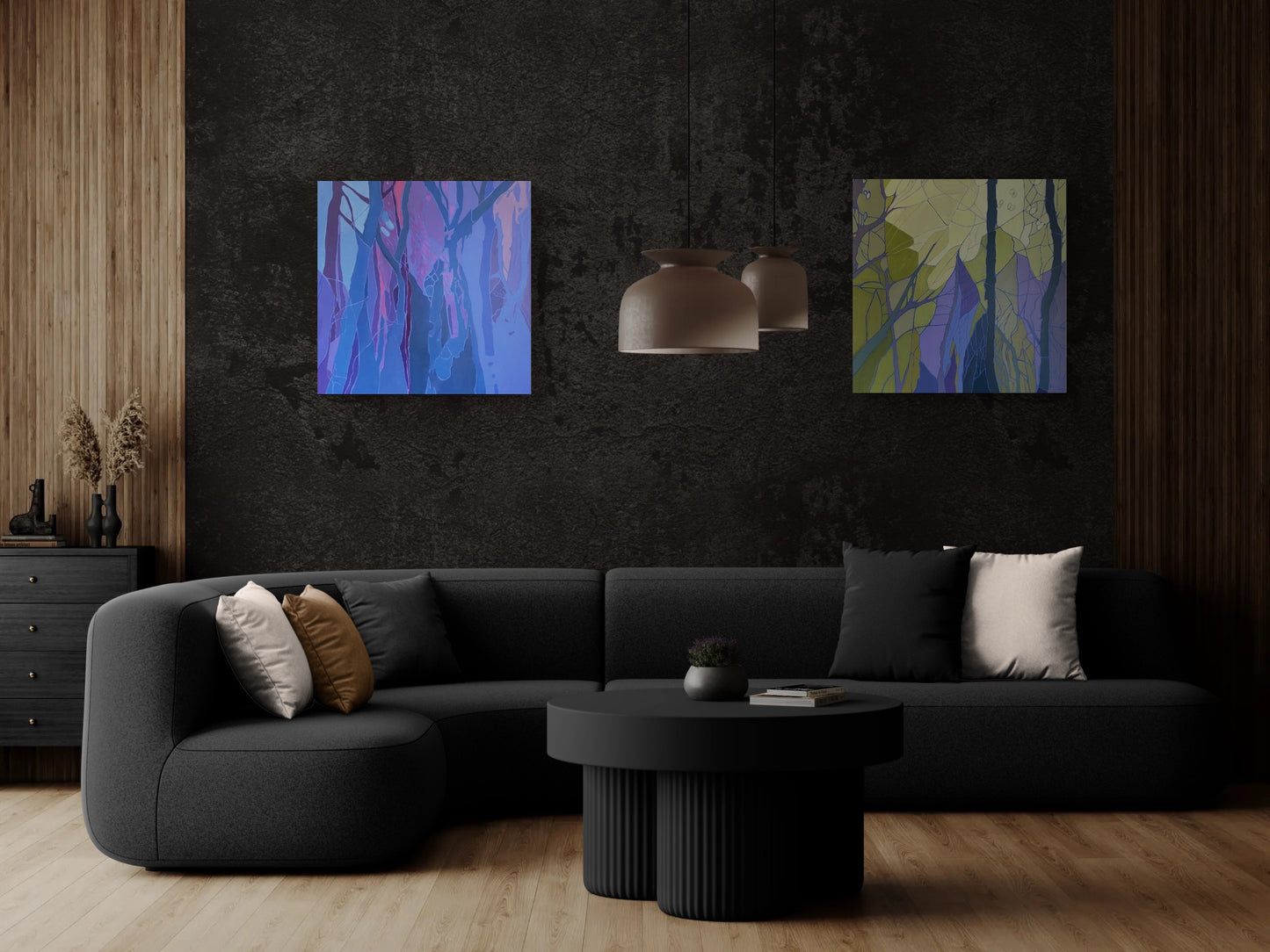 'Laurisilva 1' - original art by Karolina Zimnicka