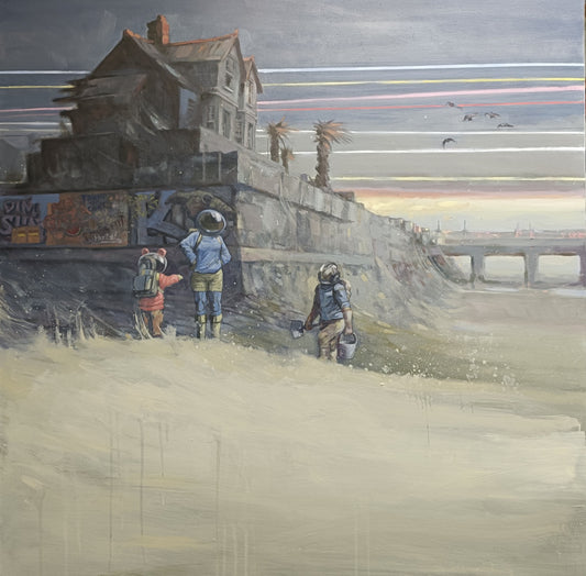Castles in the Sky - original art by Kenson Low