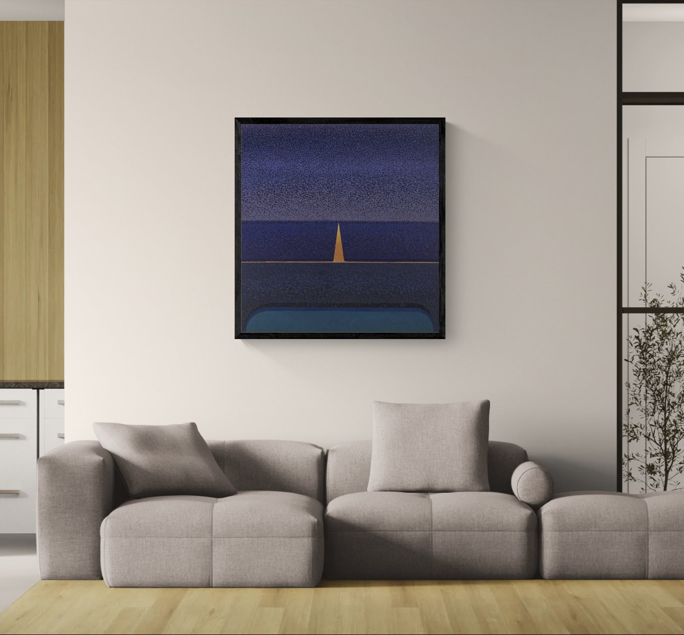 Abstract 12/AWOJ - original art by Adam Wojciechowski