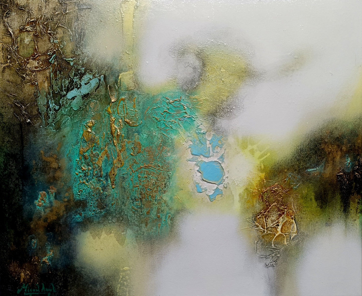 ALQUIMIA - original art by Miguel Angel Gonzalez Marrero