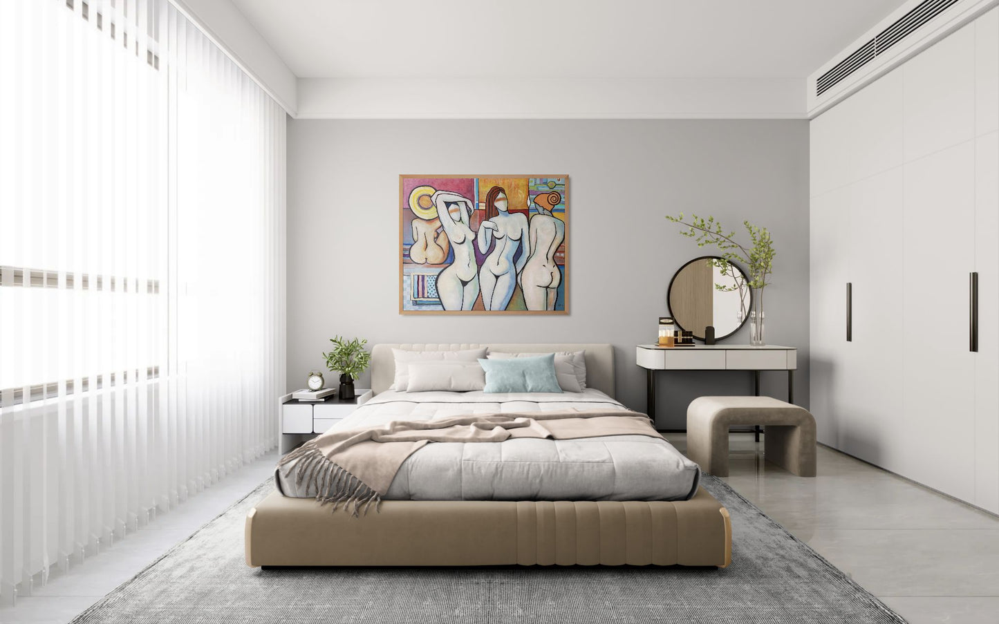 'Four Graces' - original art by Eugenia Rewera