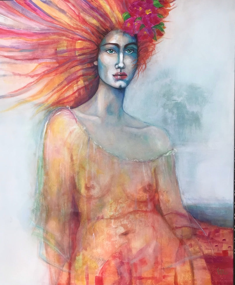 'Tenerife' - original art by Eugenia Rewera