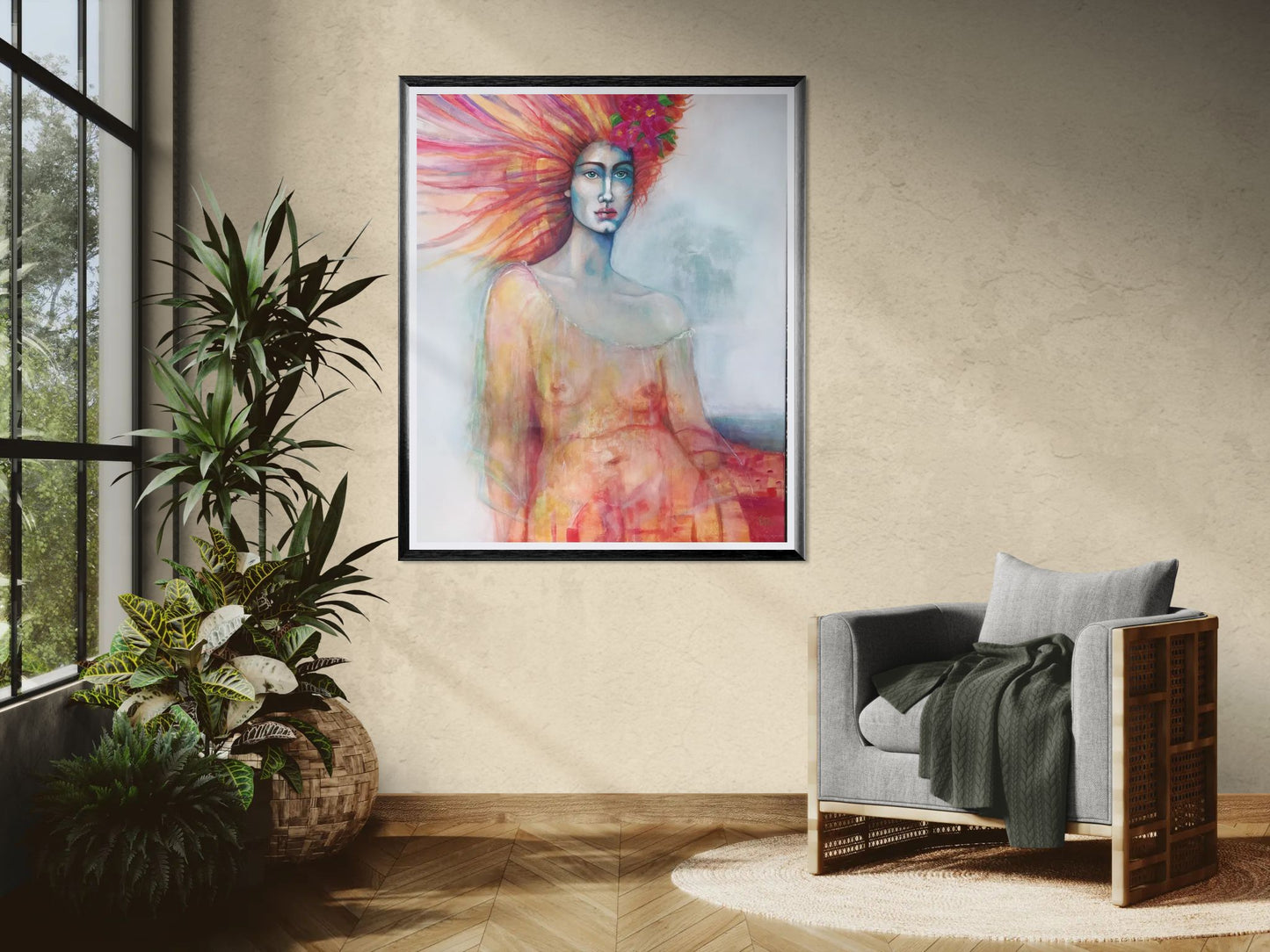 'Tenerife' - original art by Eugenia Rewera