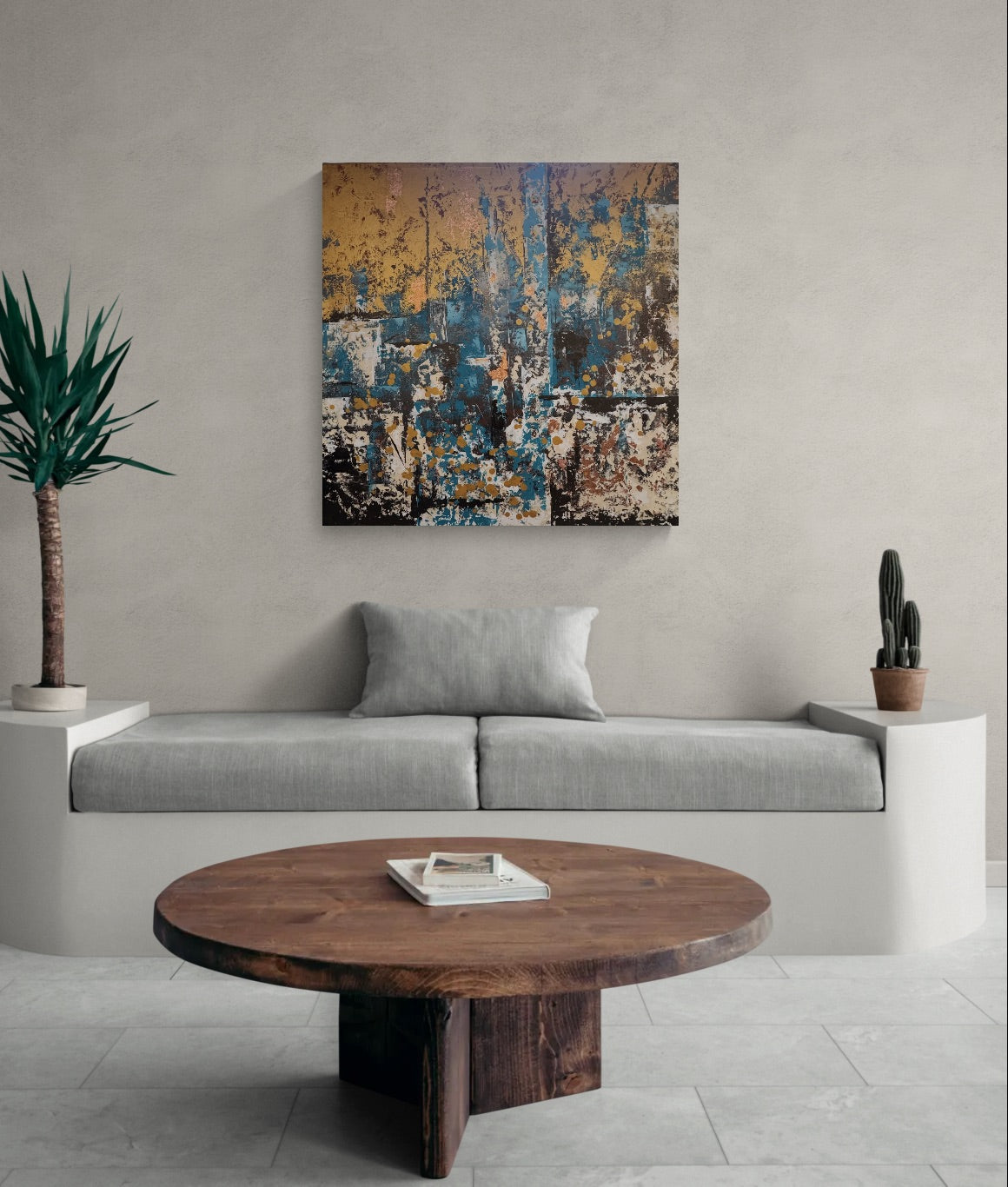 Abstract 1- original painting by Alina Walkusz