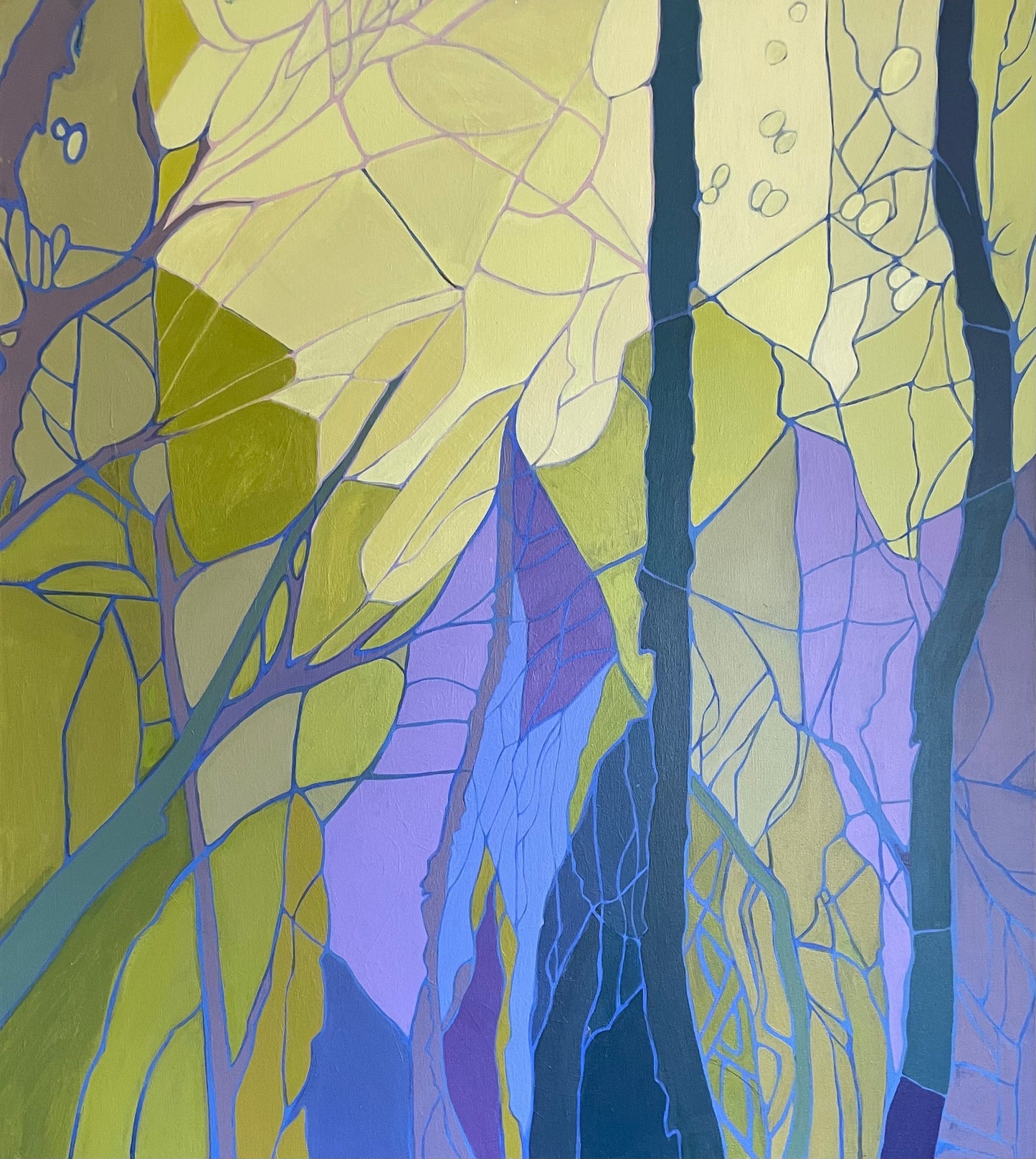 'Laurisilva 3' - original art by Karolina Zimnicka