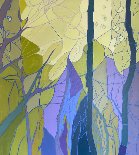 'Laurisilva 3' - original art by Karolina Zimnicka