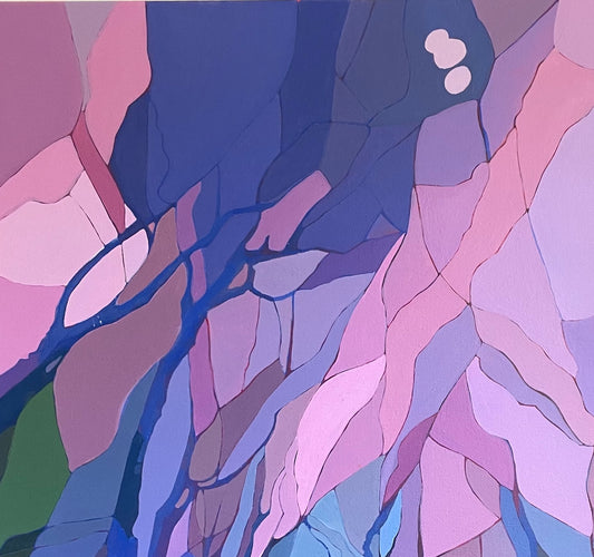 'Laurisilva 2 - ' original art by Karolina Zimnicka