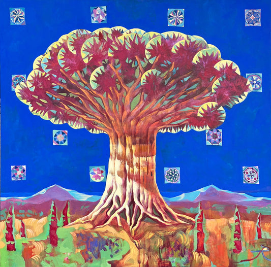'Dragon Tree’ - original art by Rita Staszulonok