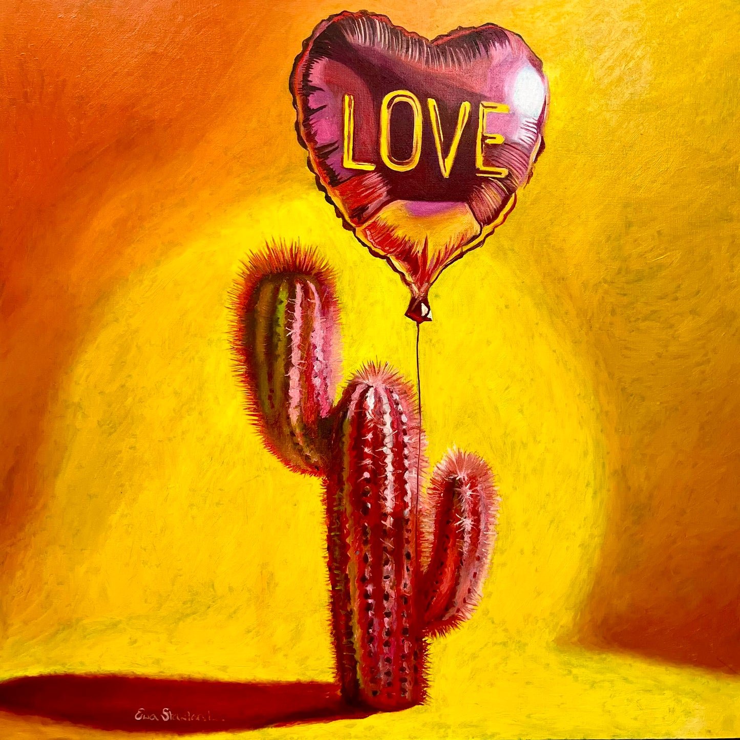 ‘Hard Love’ - original art by Ewa Stawiarska