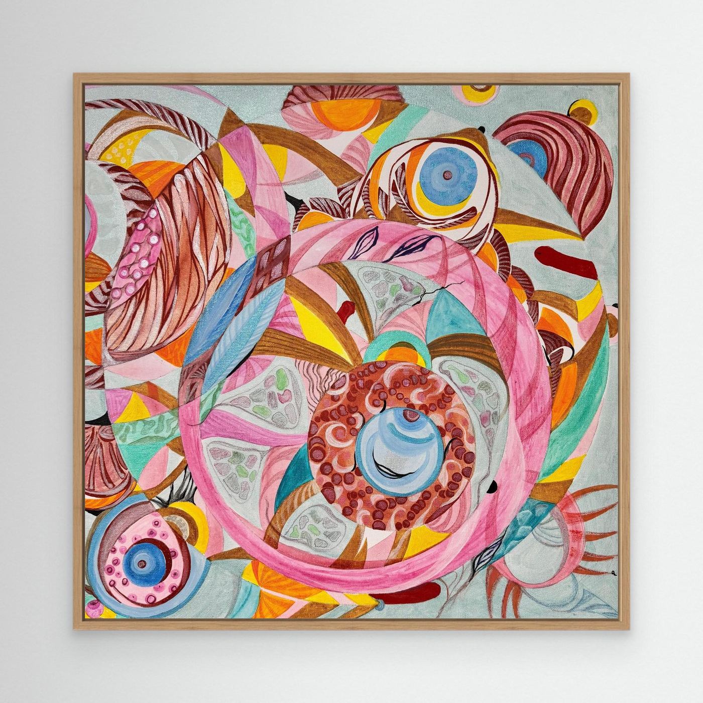 Canvas Giclee Art Print - AIK/Interconnection/1