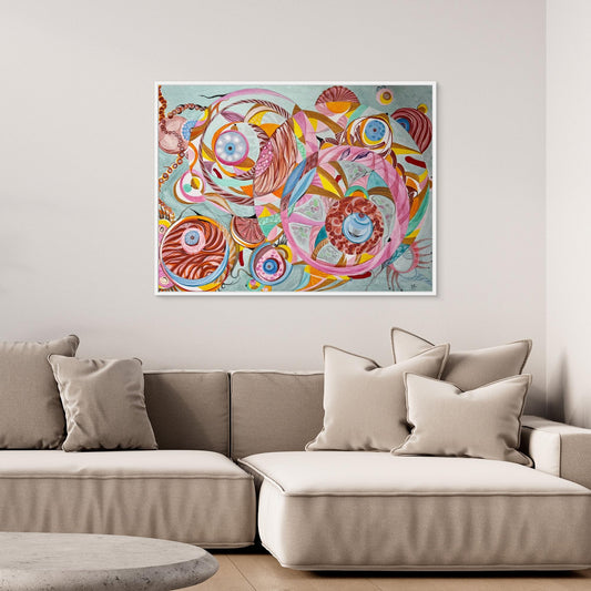 Canvas Art Print -Interconnection/AIK