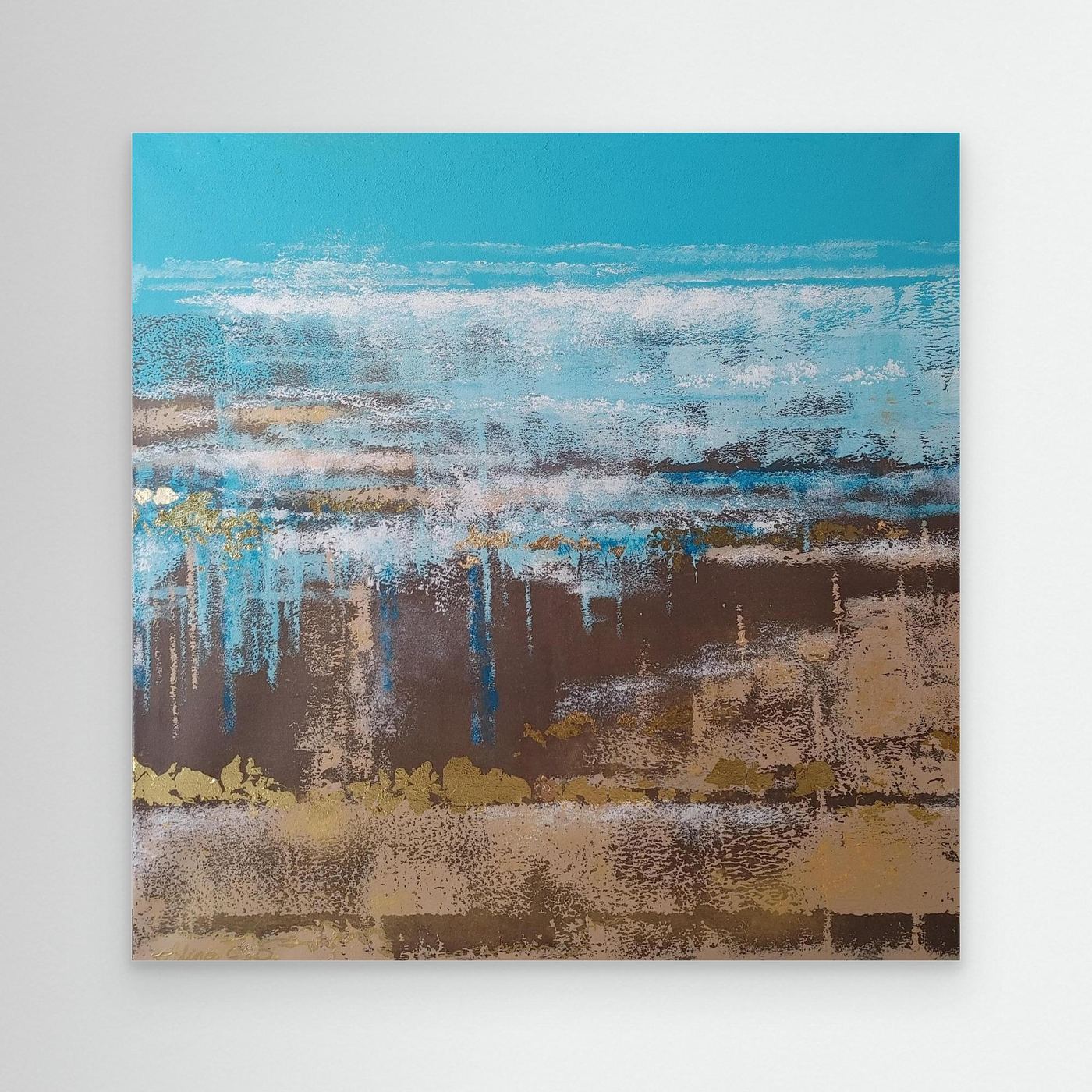 'Playa de Torviscas' - original art by Alina Walkusz - Copy