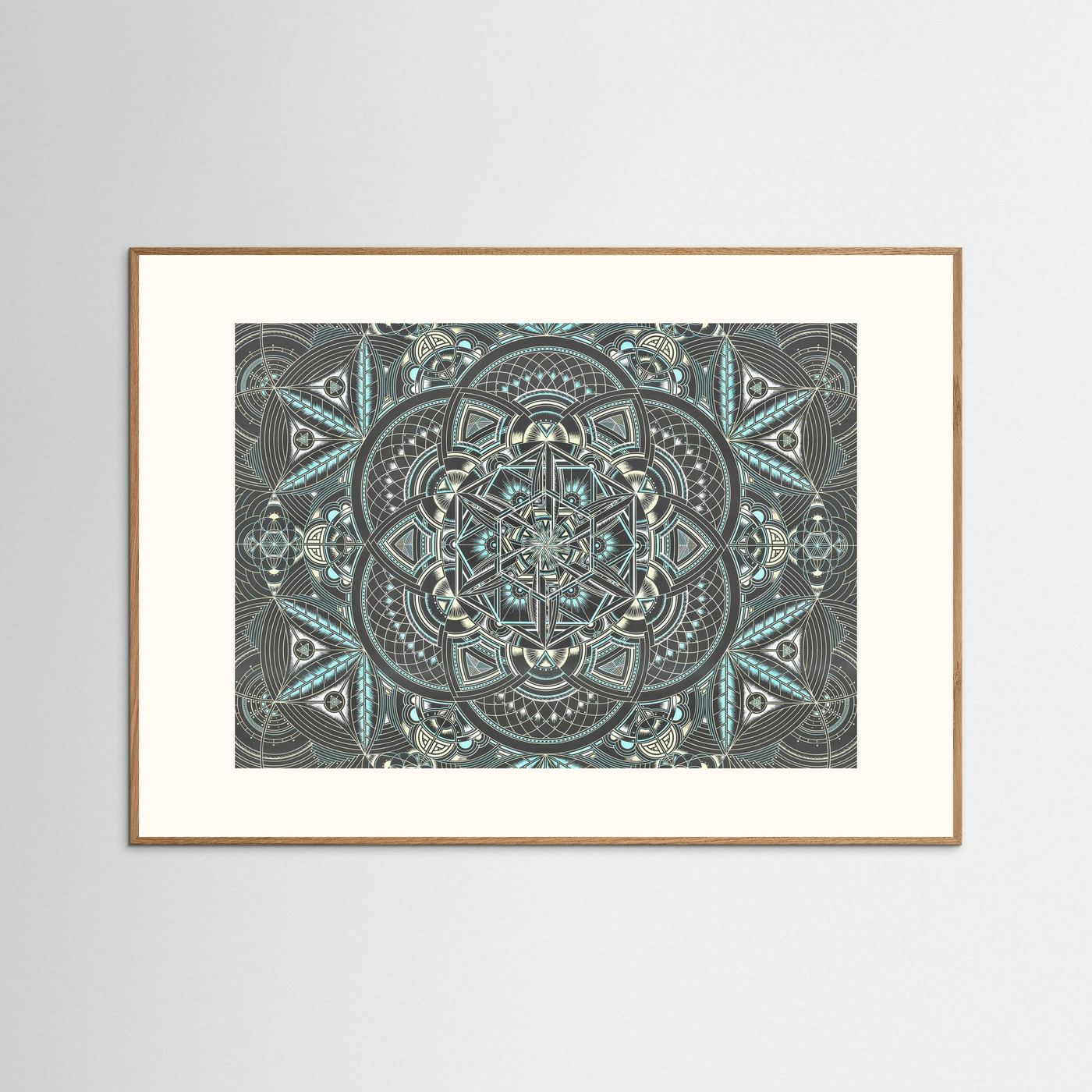 Art Canvas Print - Cosmic Seed by Simon Wieland/SW