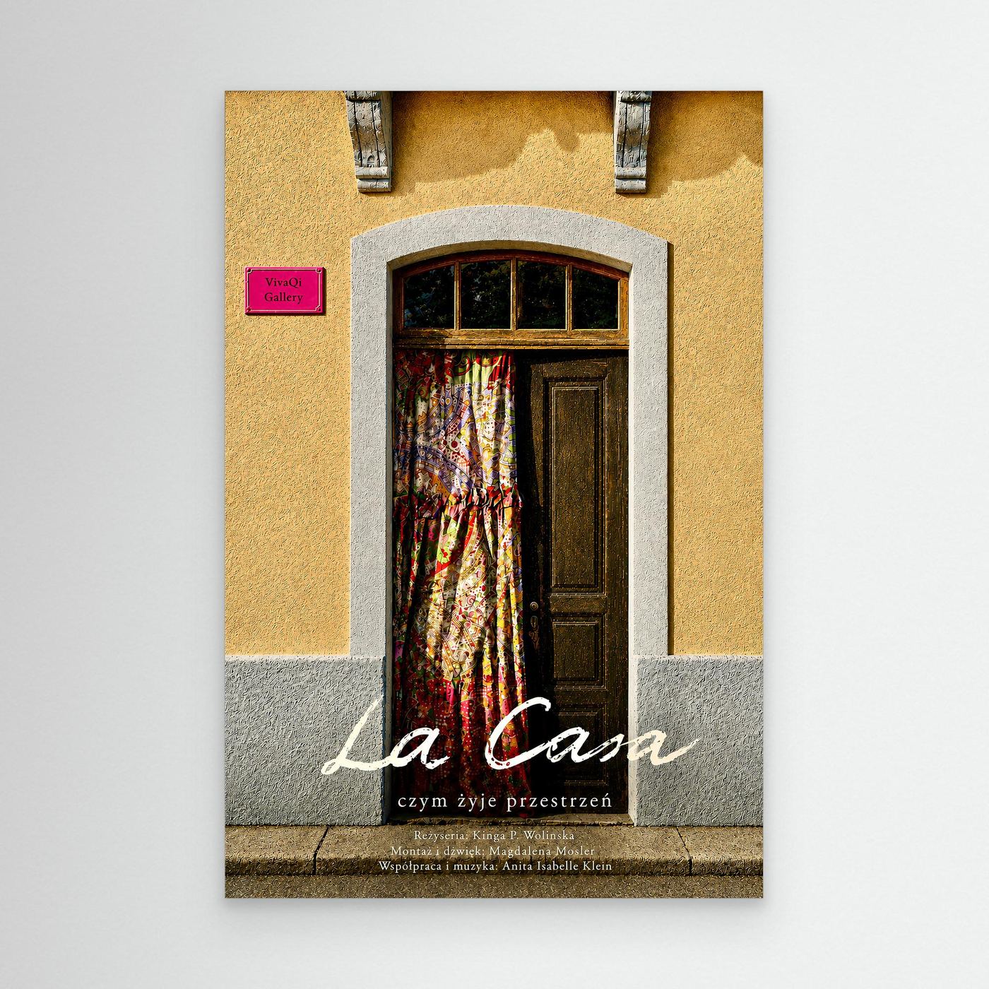 La Casa - canvas poster of film by Kinga Paulina Wolinska
