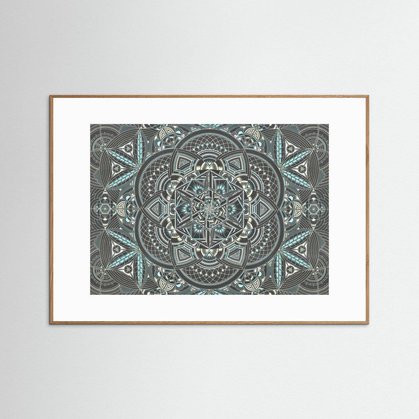 Art Canvas Print - Cosmic Seed by Simon Wieland/SW