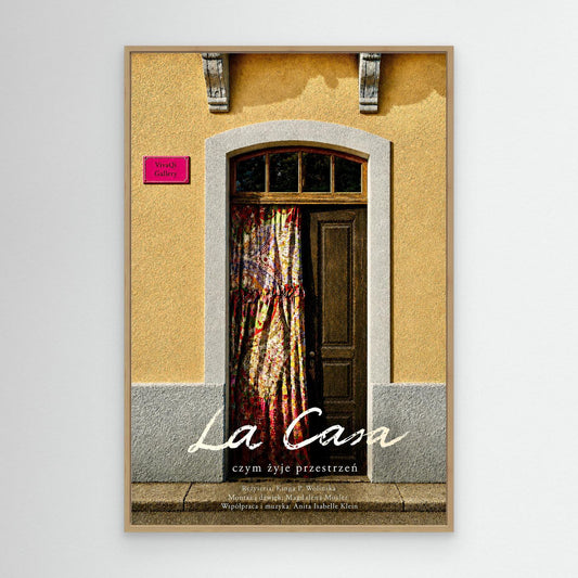 La Casa - canvas poster of film by Kinga Paulina Wolinska